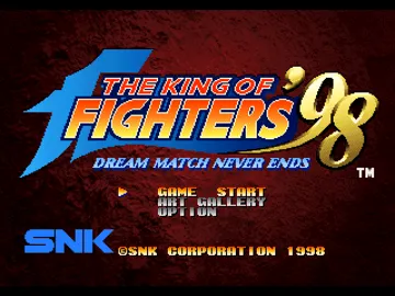 The king of Fighters 98 (JP) screen shot title